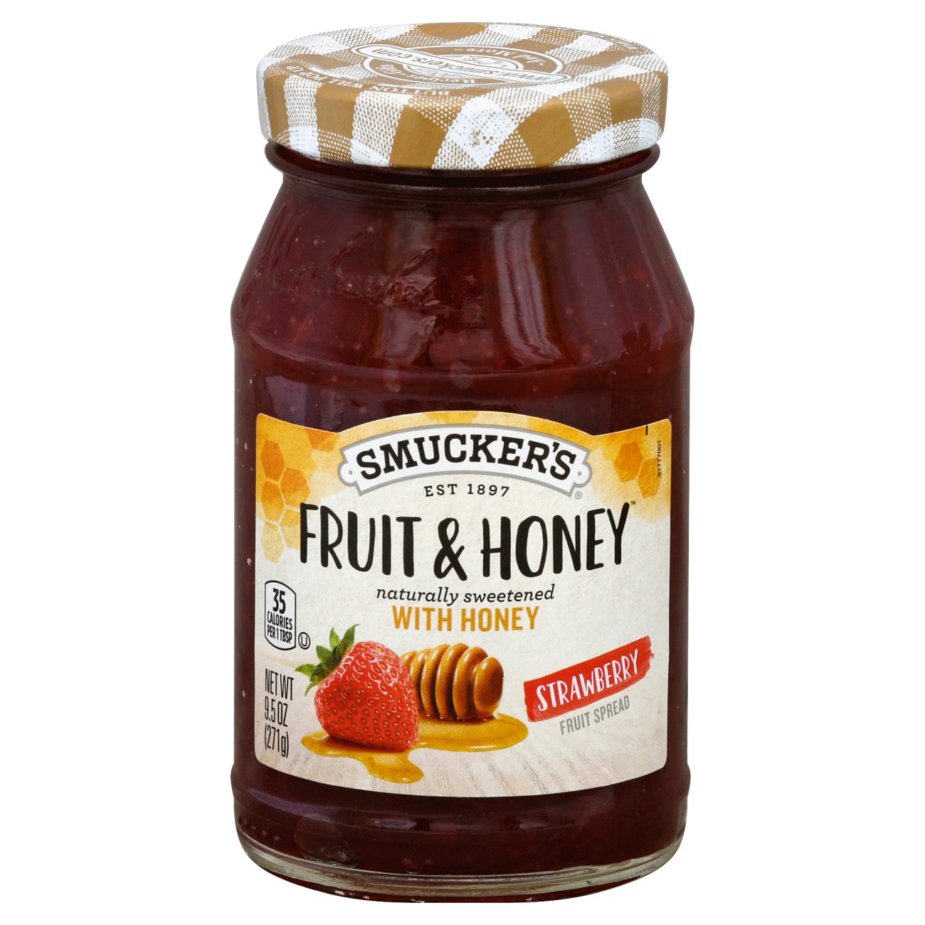 Smucker's Fruit & Honey Strawberry Fruit Spread - Shop Jelly & Jam at H-E-B