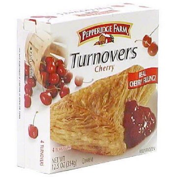 Pepperidge Farm Puff Pastry Turnovers, Cherry, 12.5 OZ
