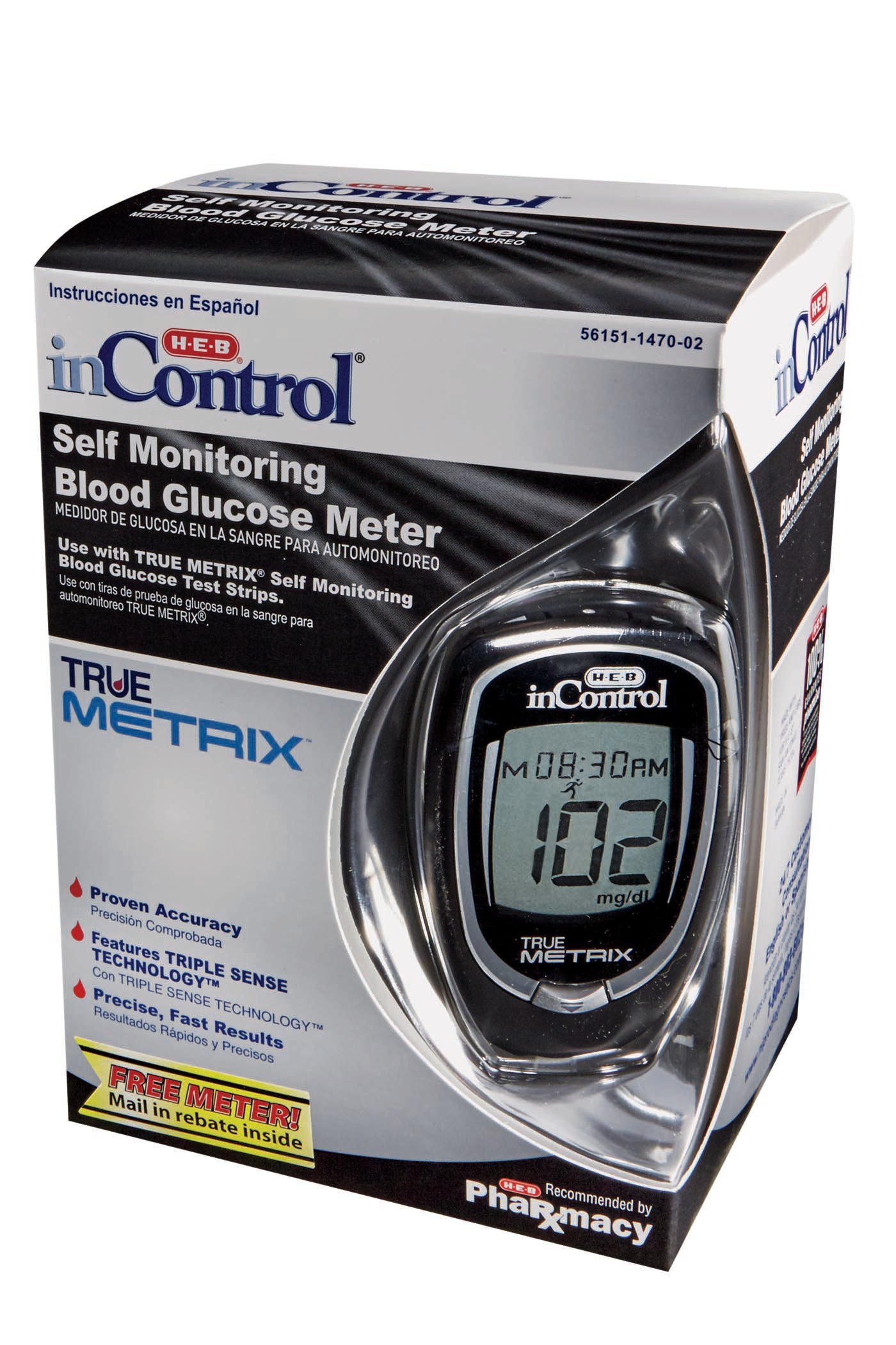 HEB InControl Truemetrix Meter Shop Glucose Monitors at HEB