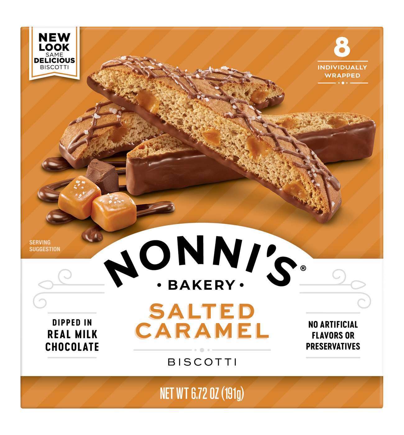 Nonni's Salted Caramel Biscotti; image 1 of 3