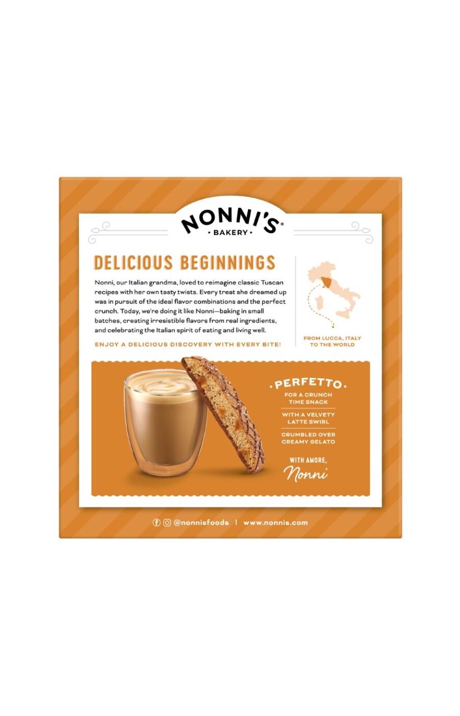 Nonni's Salted Caramel Biscotti; image 2 of 3