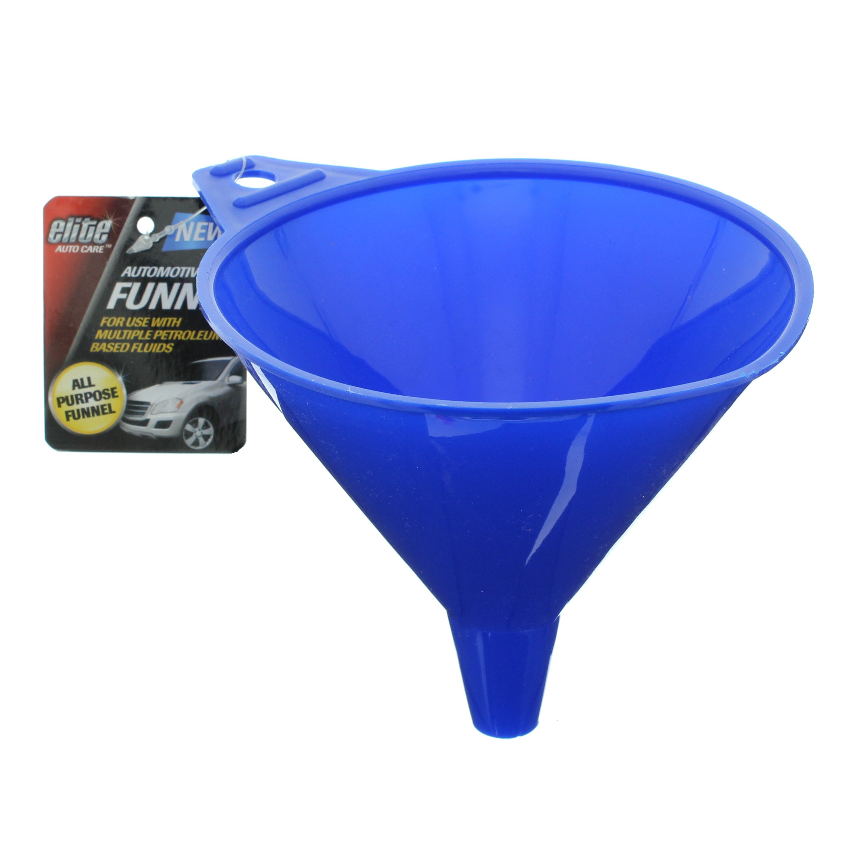 Elite Auto Care Automotive Funnel, Assorted Colors Shop Car