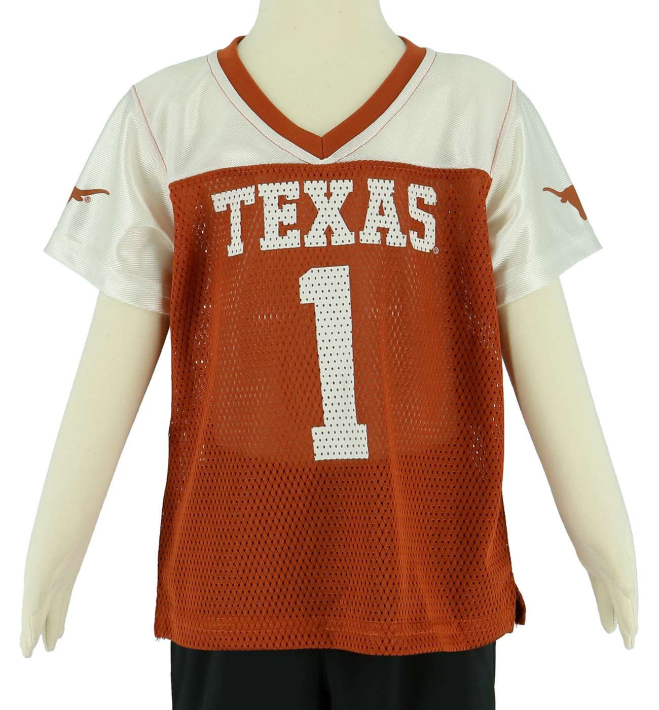 University of Texas Toddlers' Replica Burnt Orange #1 Jersey; image 1 of 2