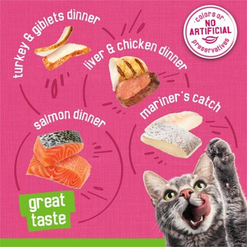 Friskies Purina Wet Cat Food - Surfin' and Turfin' Pate Favorites