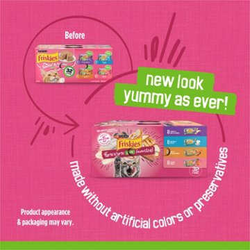 Friskies Purina Wet Cat Food - Surfin' and Turfin' Pate Favorites