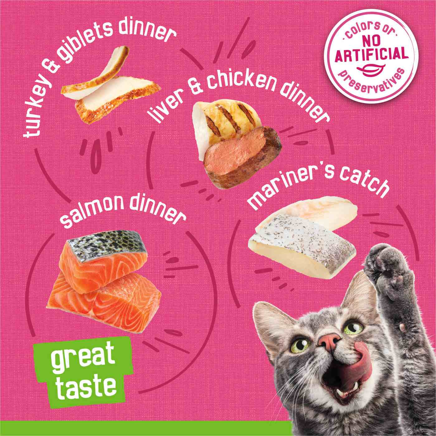 Friskies Purina Friskies Wet Cat Food Pate Variety Pack, Surfin' and Turfin' Favorites; image 6 of 9