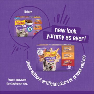 Friskies Purina Gravy Wet Cat Food Variety Pack - Meaty Bits