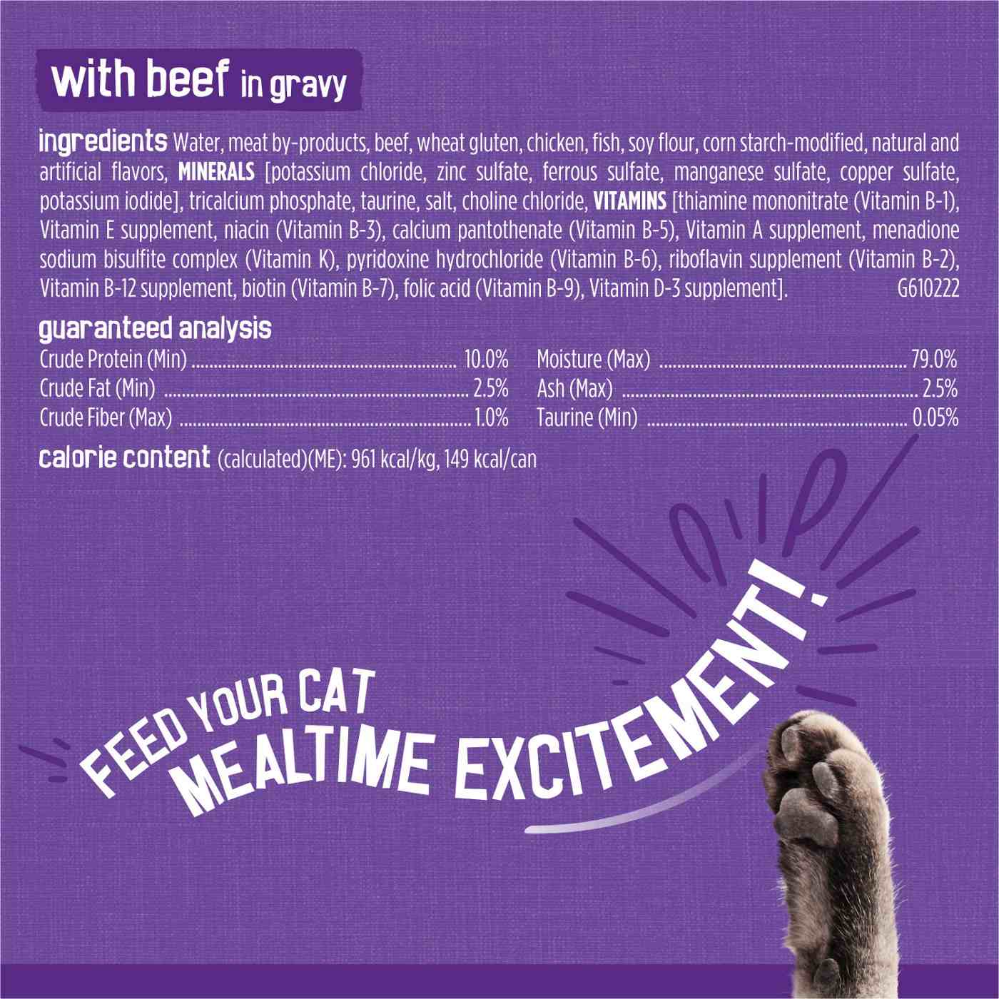 Purina Friskies Gravy Wet Cat Food Variety Pack, Meaty Bits; image 11 of 11