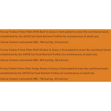 Purina Friskies Prime Filets Meaty Favorites Cat Food Variety Pack