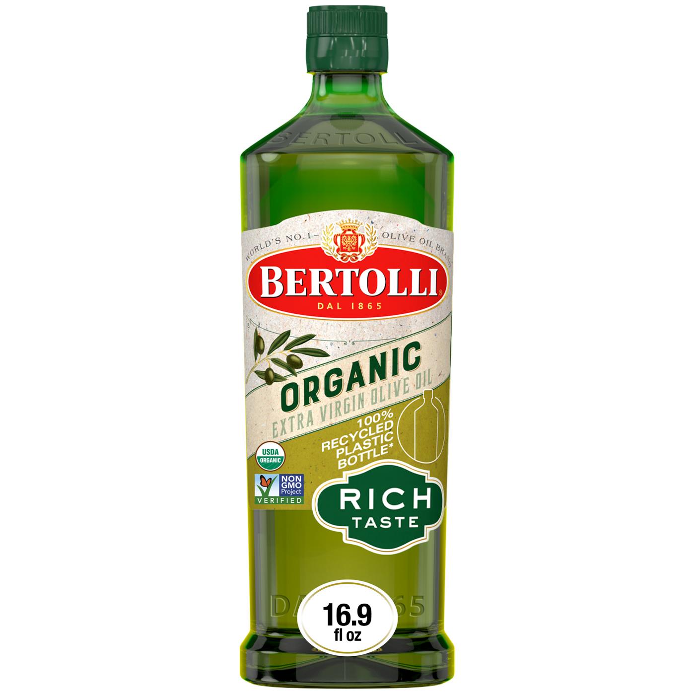 Bertolli Rich-Tasting Organic Extra Virgin Olive Oil; image 1 of 2