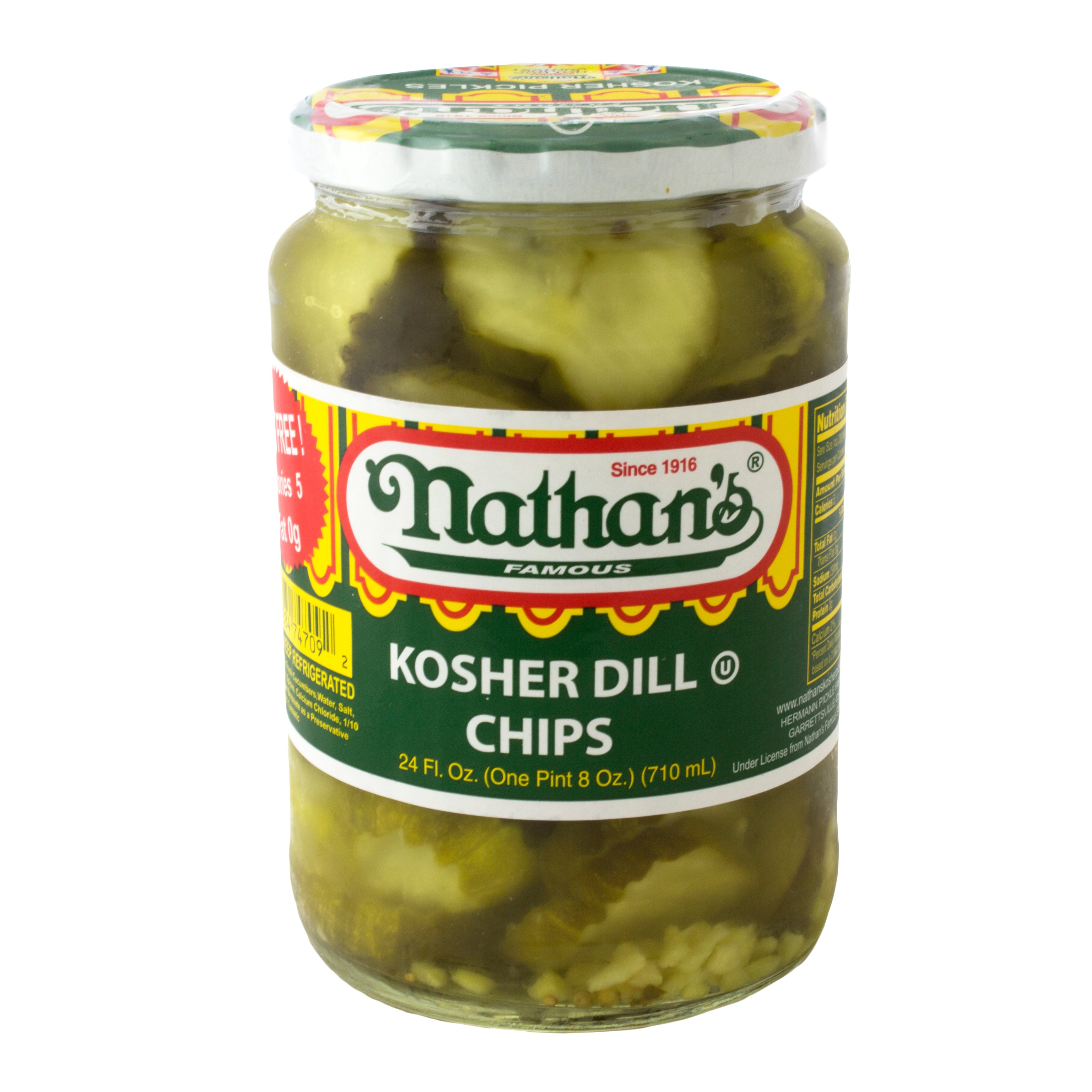 Nathan's Kosher Dill Chips Shop Vegetables at HEB