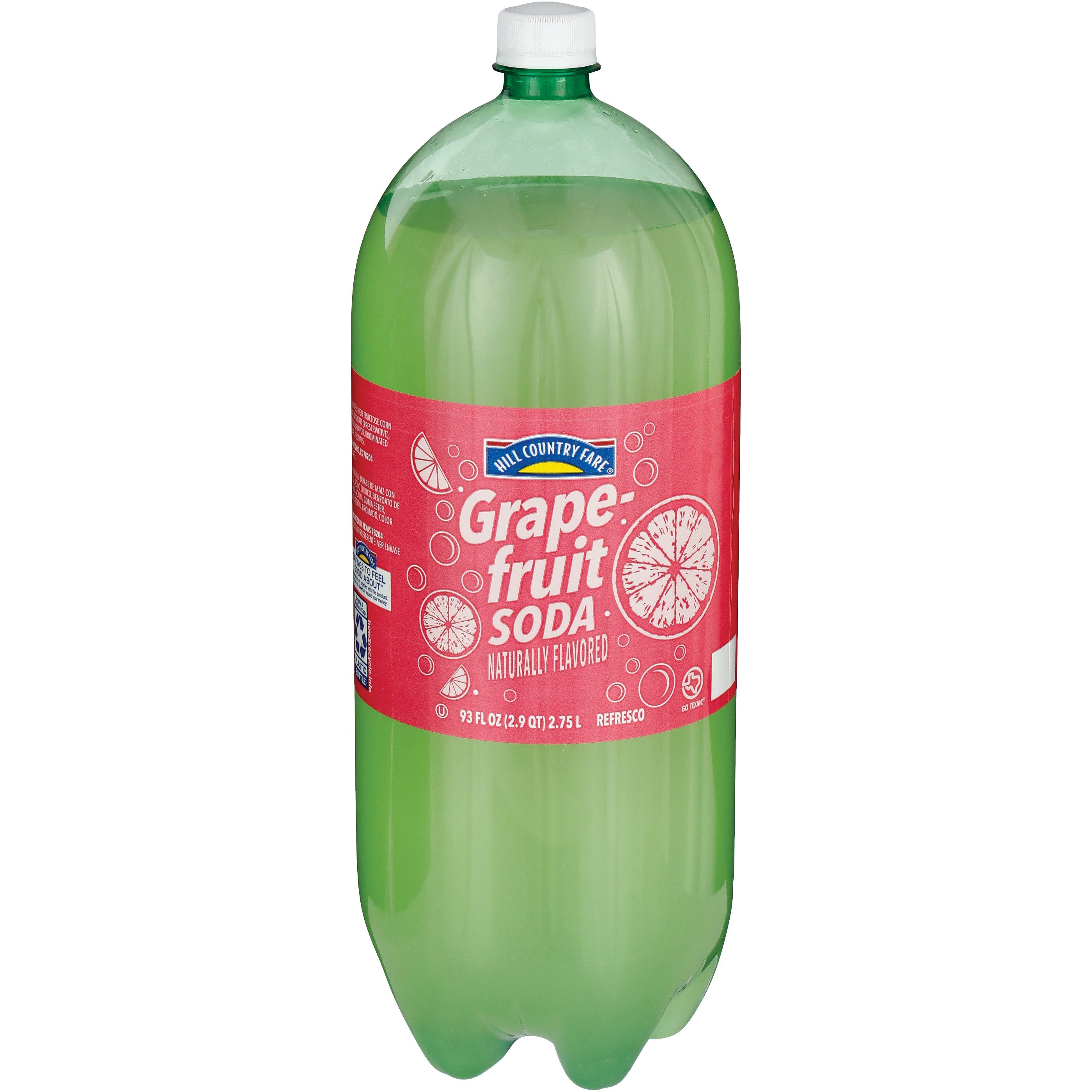 Hill Country Fare Grapefruit Soda - Shop Soda At H-E-B