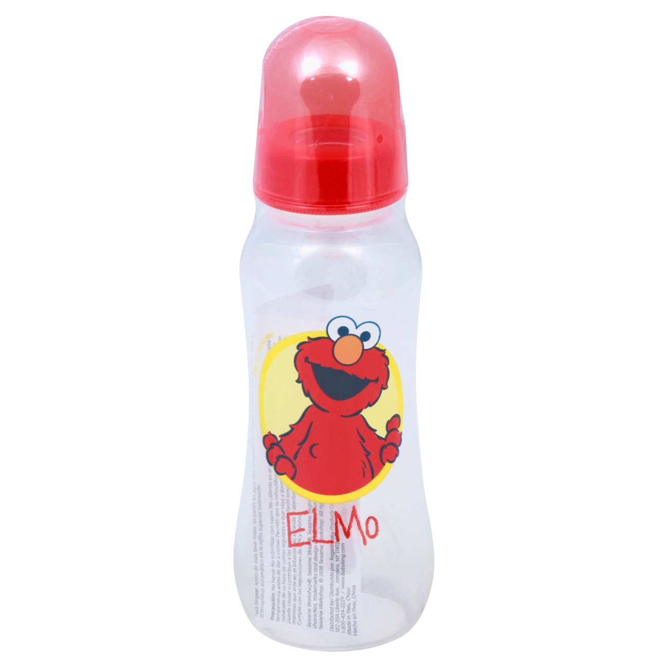 Sesame Street Baby Bottle Set of 3 9 Ounce BPA Free & Phthalate Regulations 