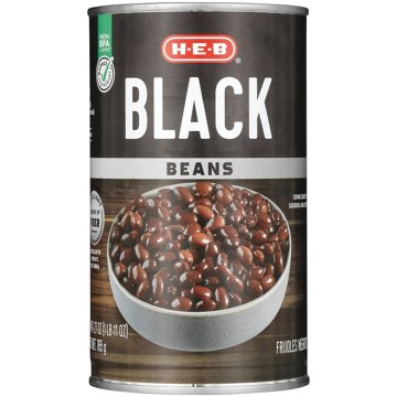 H-E-B Black Beans, 27 oz