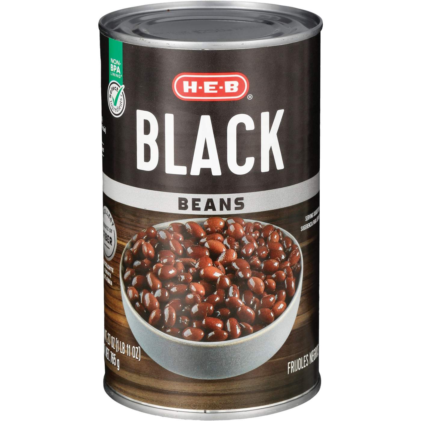 H-E-B Black Beans; image 2 of 2