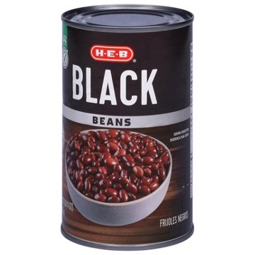 H-E-B Black Beans, 27 oz