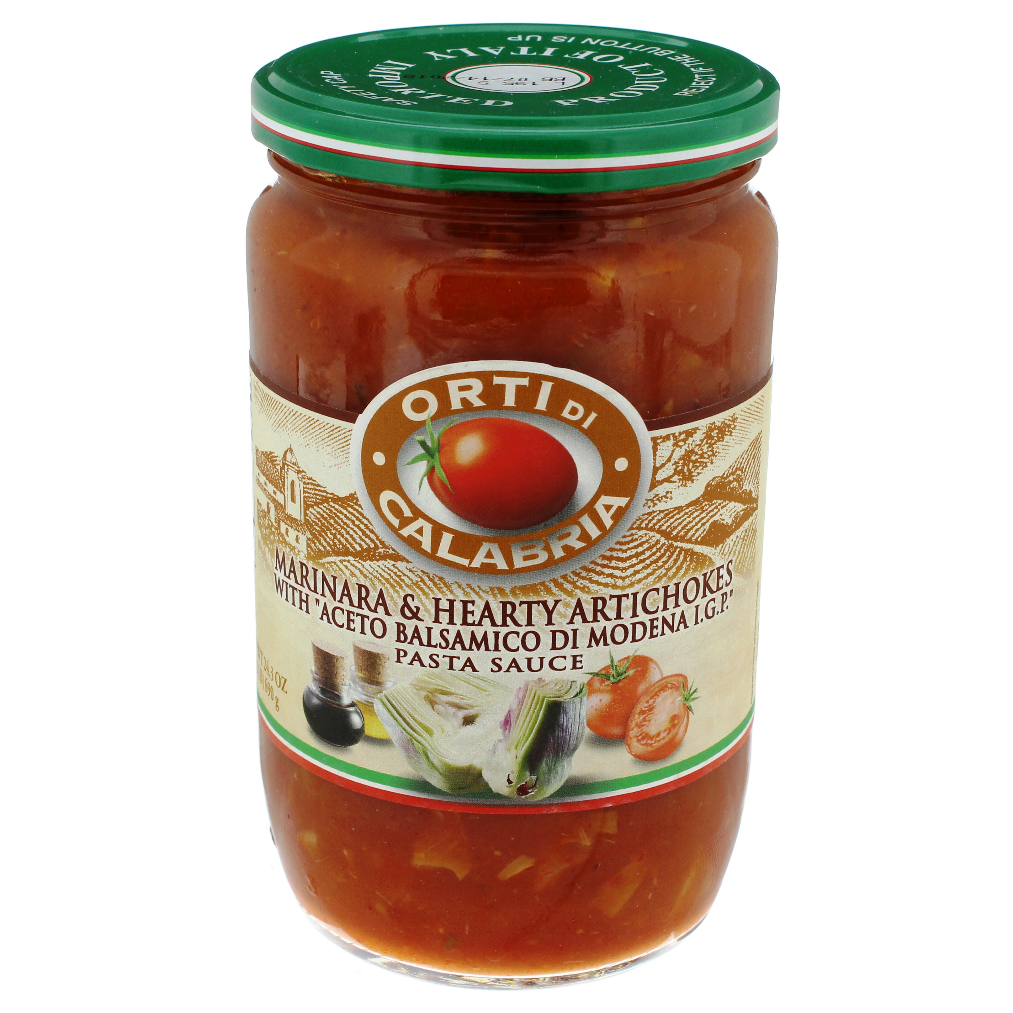 Orti Di Calabria Marinara & Hearty Artichokes Pasta Sauce Shop Pasta