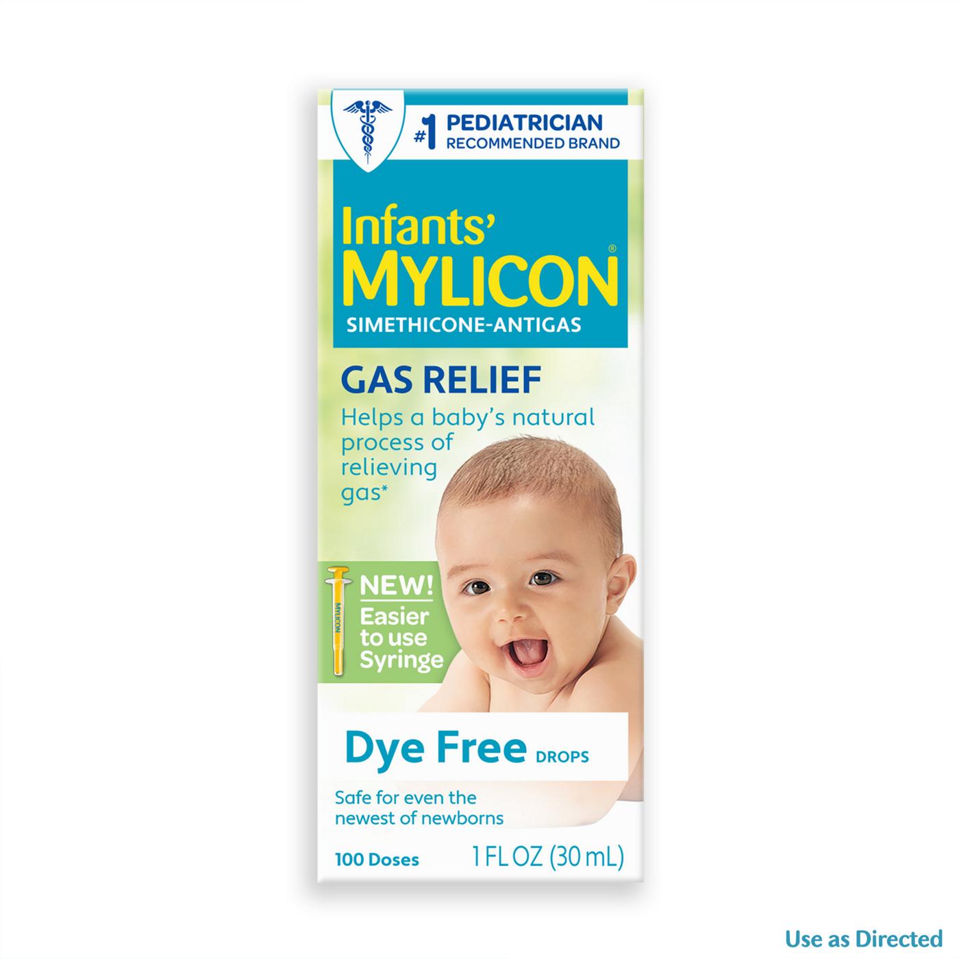 Mylicon Infants' Gas Relief Dye Free Drops; image 1 of 4