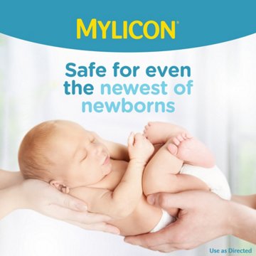 Mylicon Infants' Gas Relief Drops for Infants and Babies, Dye Free Formula