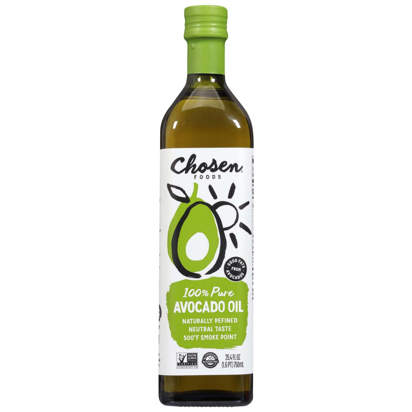Chosen Foods 100% Pure Avocado Oil; image 1 of 3