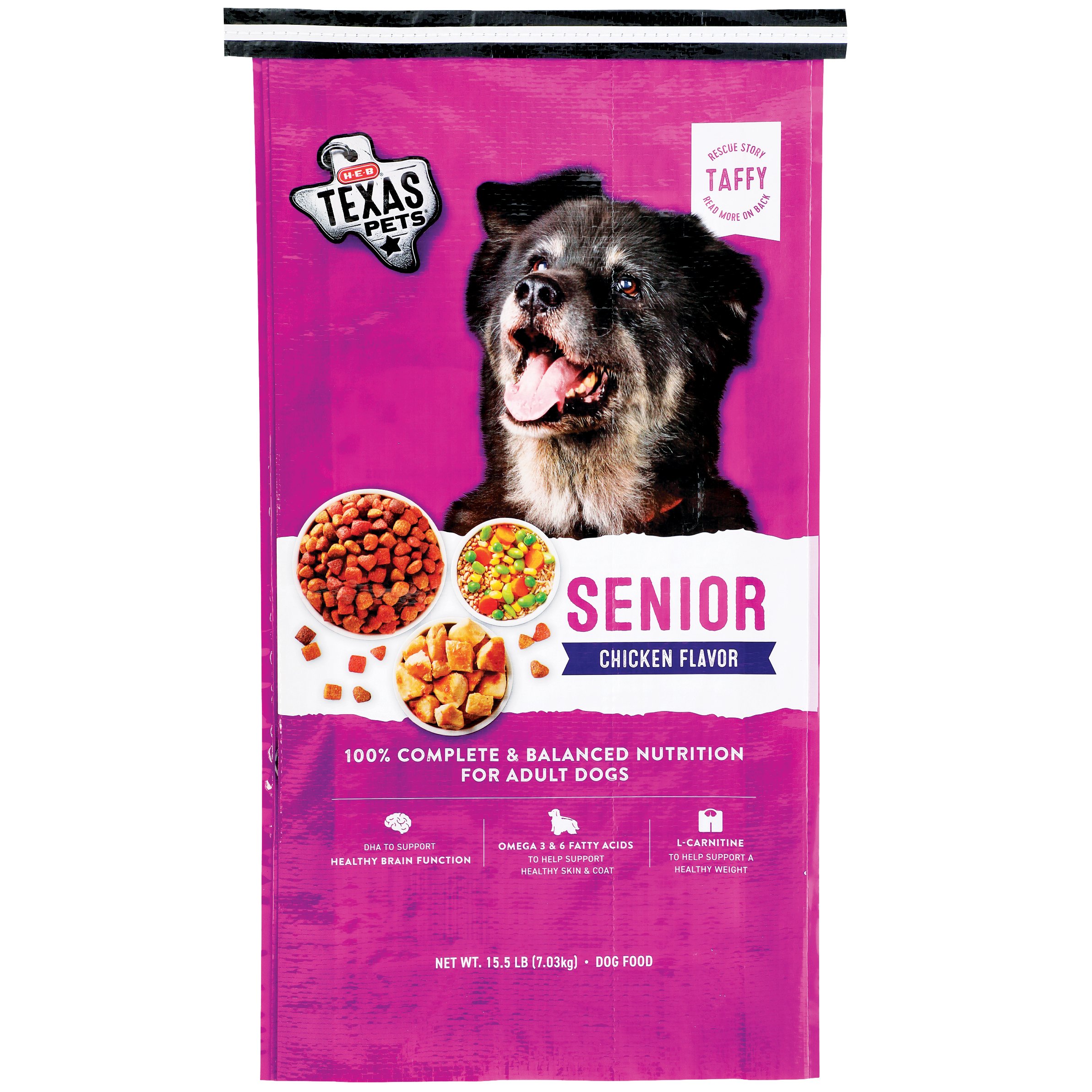 H-E-B Texas Pets Senior 7 Formula Dry Senior Dog Food - Shop Food at H-E-B