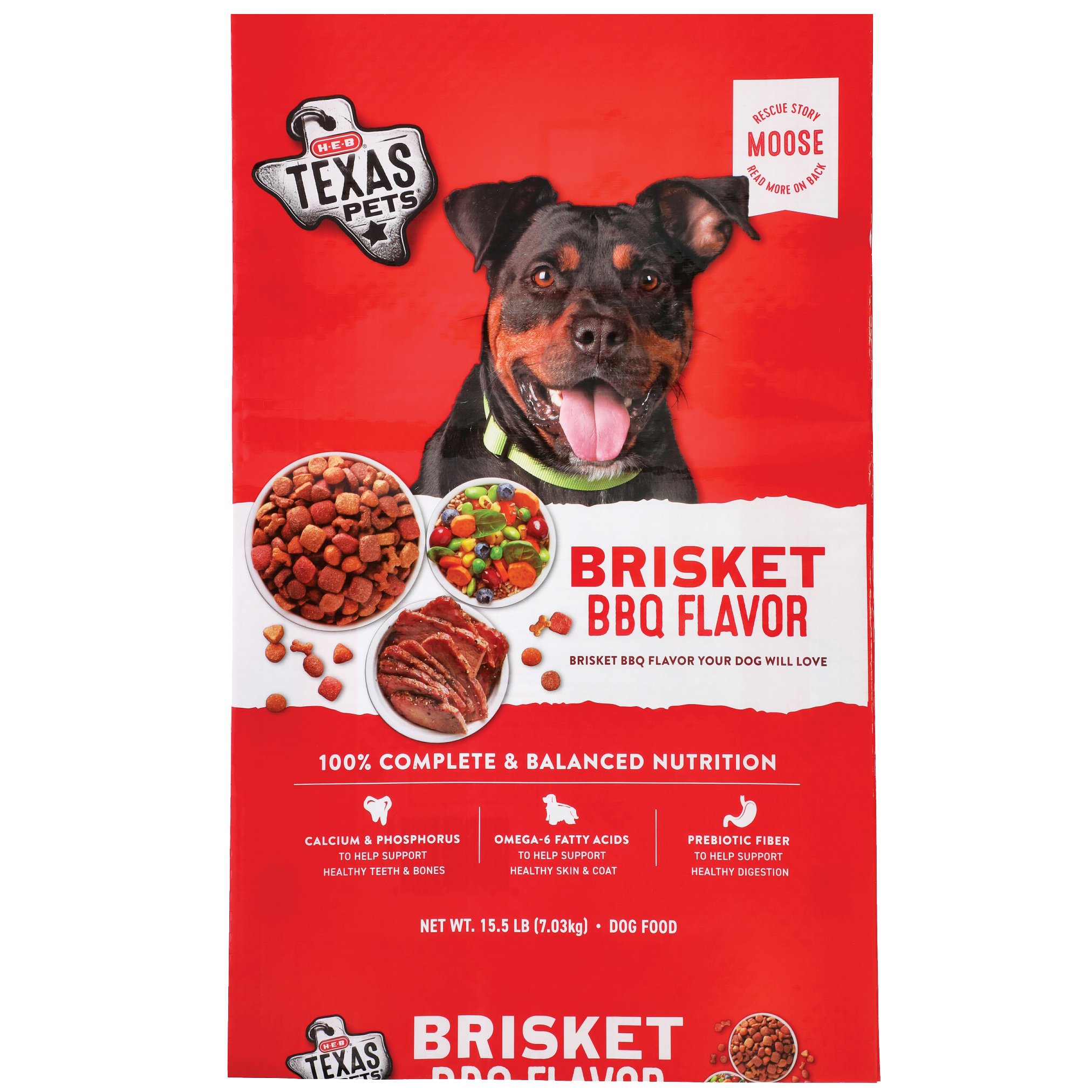 HEB Texas Pets Brisket BBQ Flavor Dry Dog Food Shop Dogs at HEB