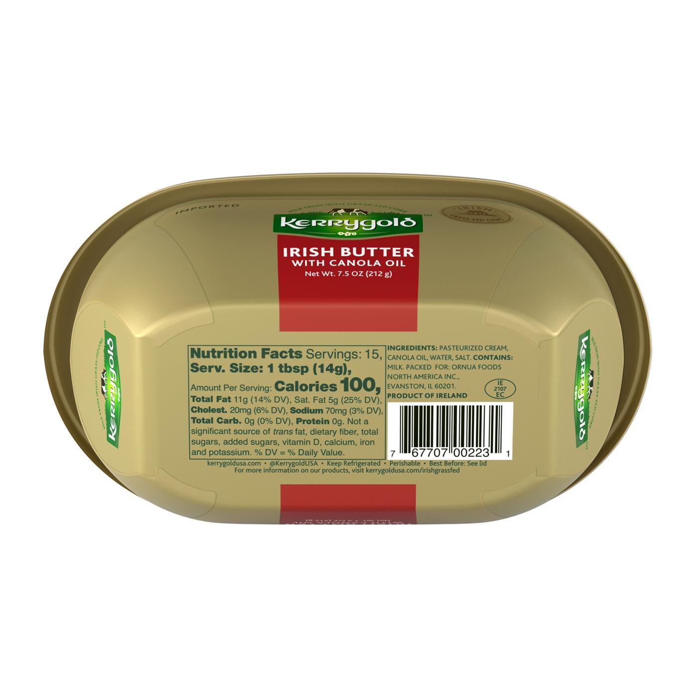 Kerrygold Grass-Fed Pure Irish Butter with Canola Oil; image 2 of 2