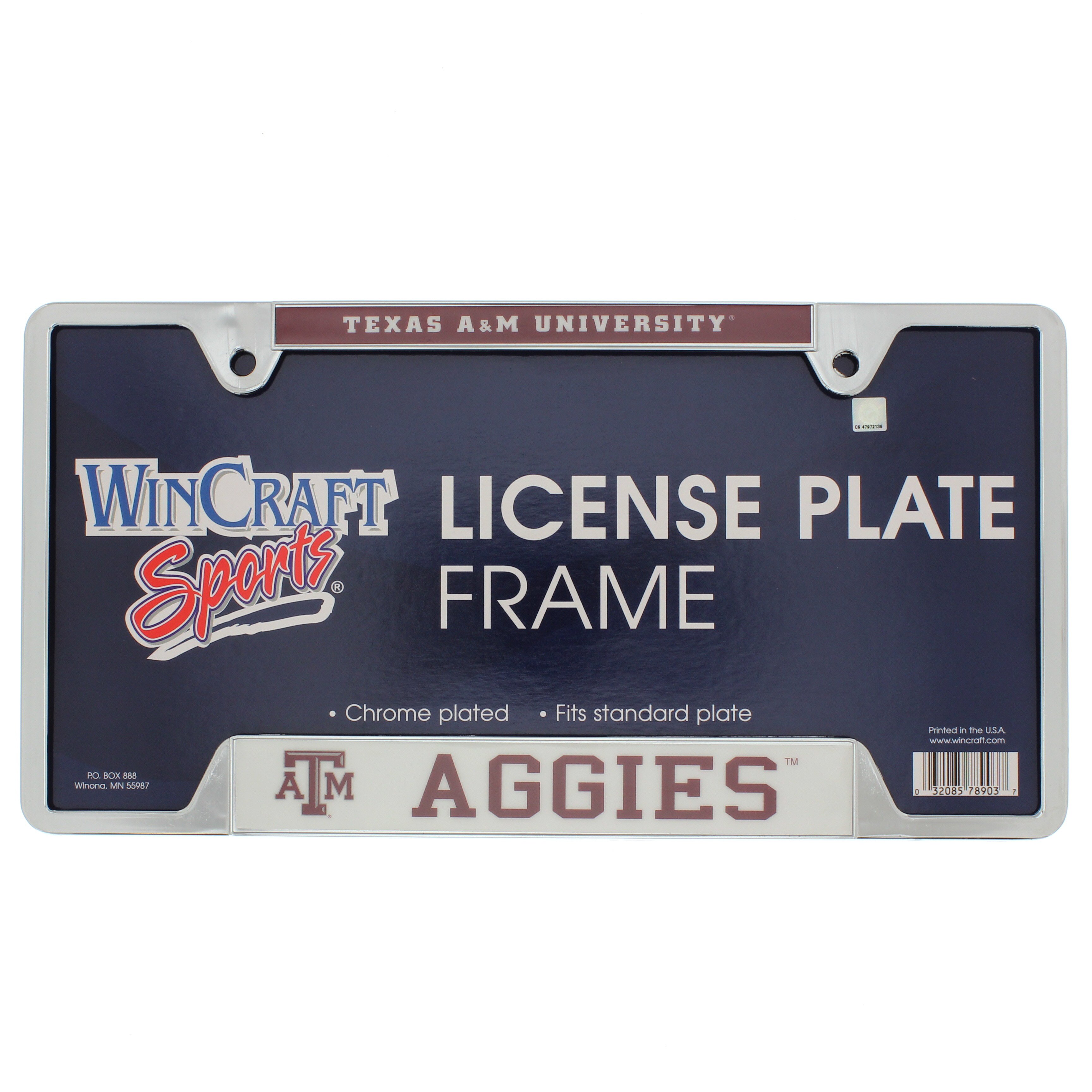 University of L368918 Inlaid Metal LIC Plate Frame WinCraft Louisville 