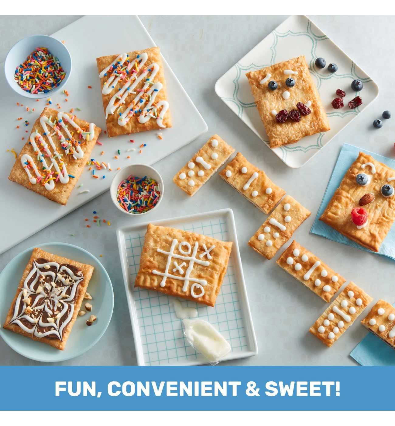 Pillsbury Toaster Strudel Frozen Pastries - Apple; image 5 of 5