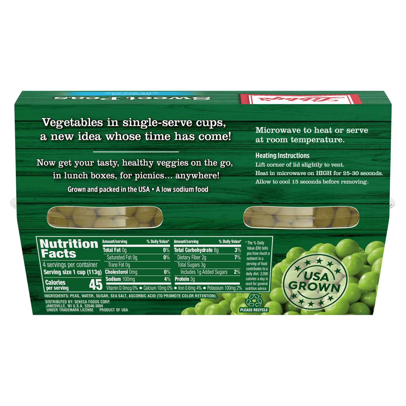 Libby's Sweet Peas Cup; image 4 of 4