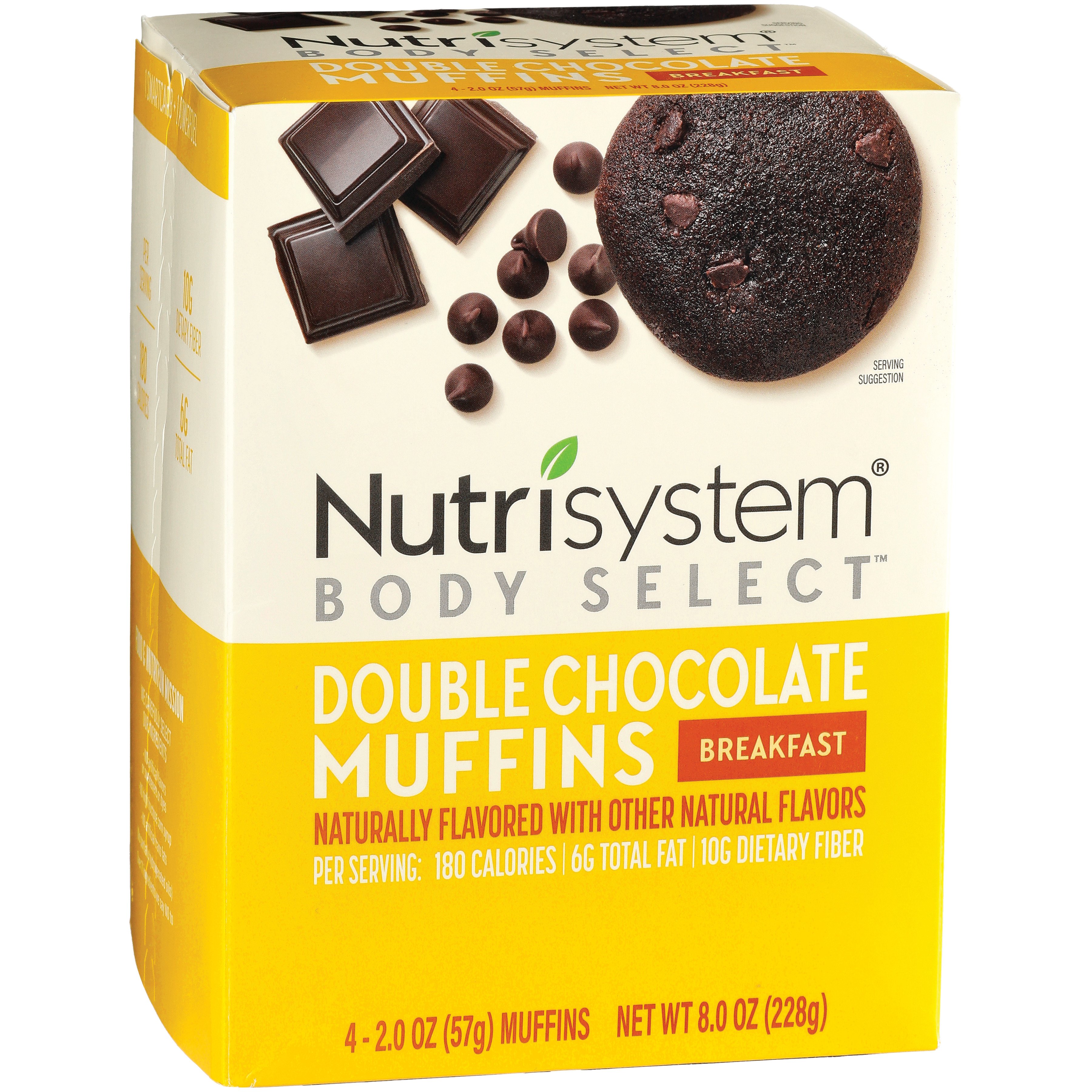 Nutrisystem Double Chocolate Muffins Shop Diet & Fitness at HEB