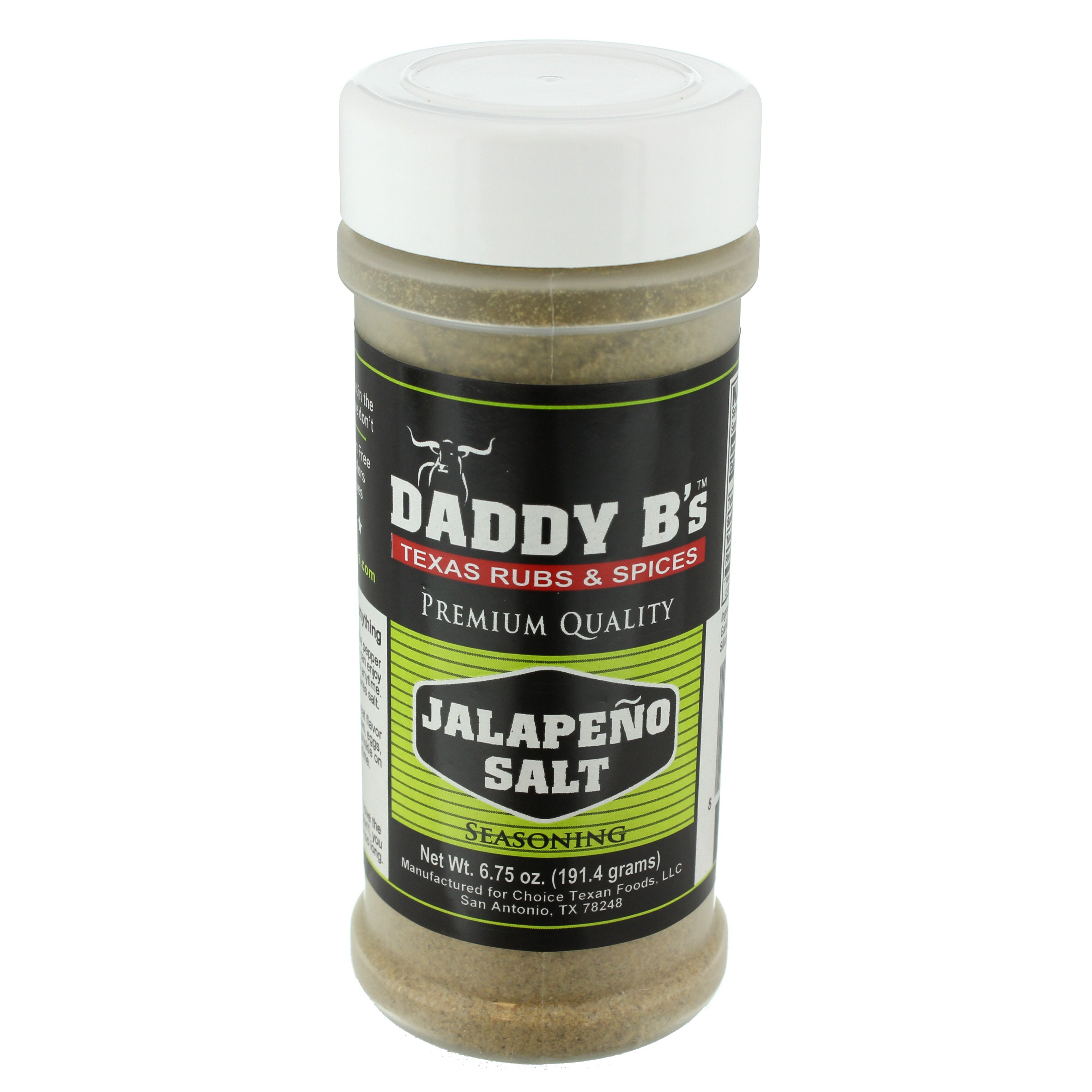 Daddy B's Jalapeno Salt Seasoning - Shop Herbs & Spices At H-E-B