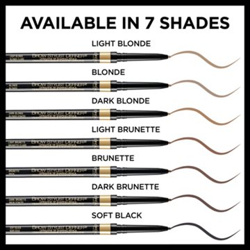 L'Oréal Paris Brow Stylist Definer Waterproof Eyebrow Mechanical Pencil Brunette