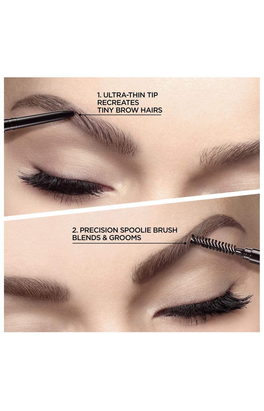 L'Oréal Paris Brow Stylist Definer Waterproof Eyebrow Mechanical Pencil Dark Brunette; image 2 of 6