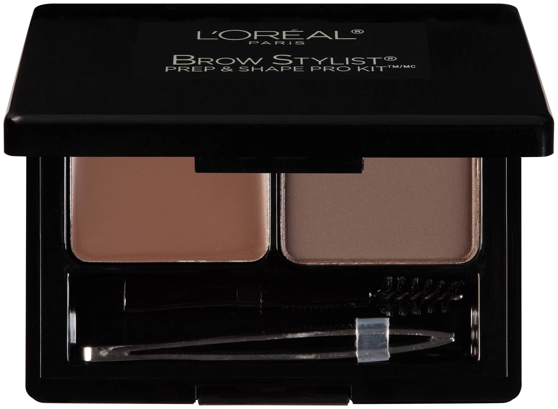 L'Oreal Paris Brow Stylist Prep & Shape Pro Kit, Medium to Dark; image 1 of 2