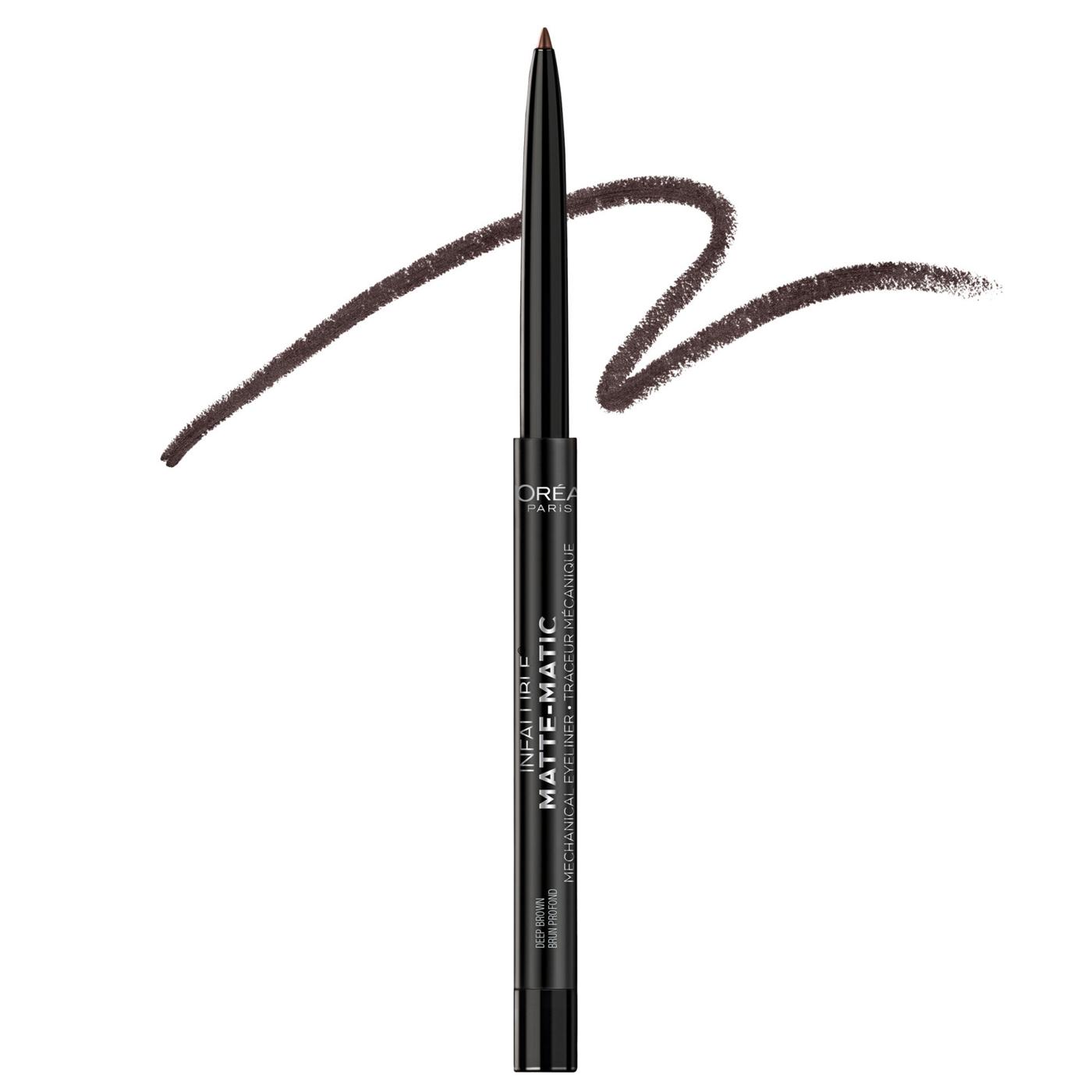 L'Oréal Paris Infallible Matte-Matic Mechanical Eyeliner - Deep Brown; image 2 of 3