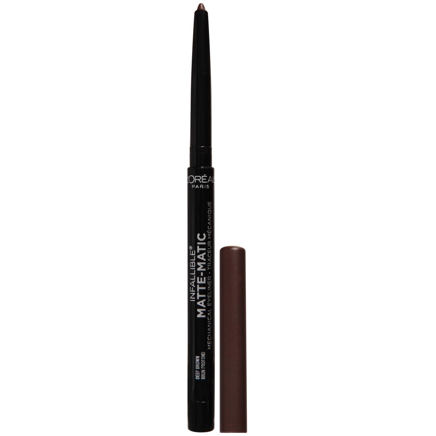 L'Oréal Paris Infallible Matte-Matic Mechanical Eyeliner - Deep Brown; image 3 of 3