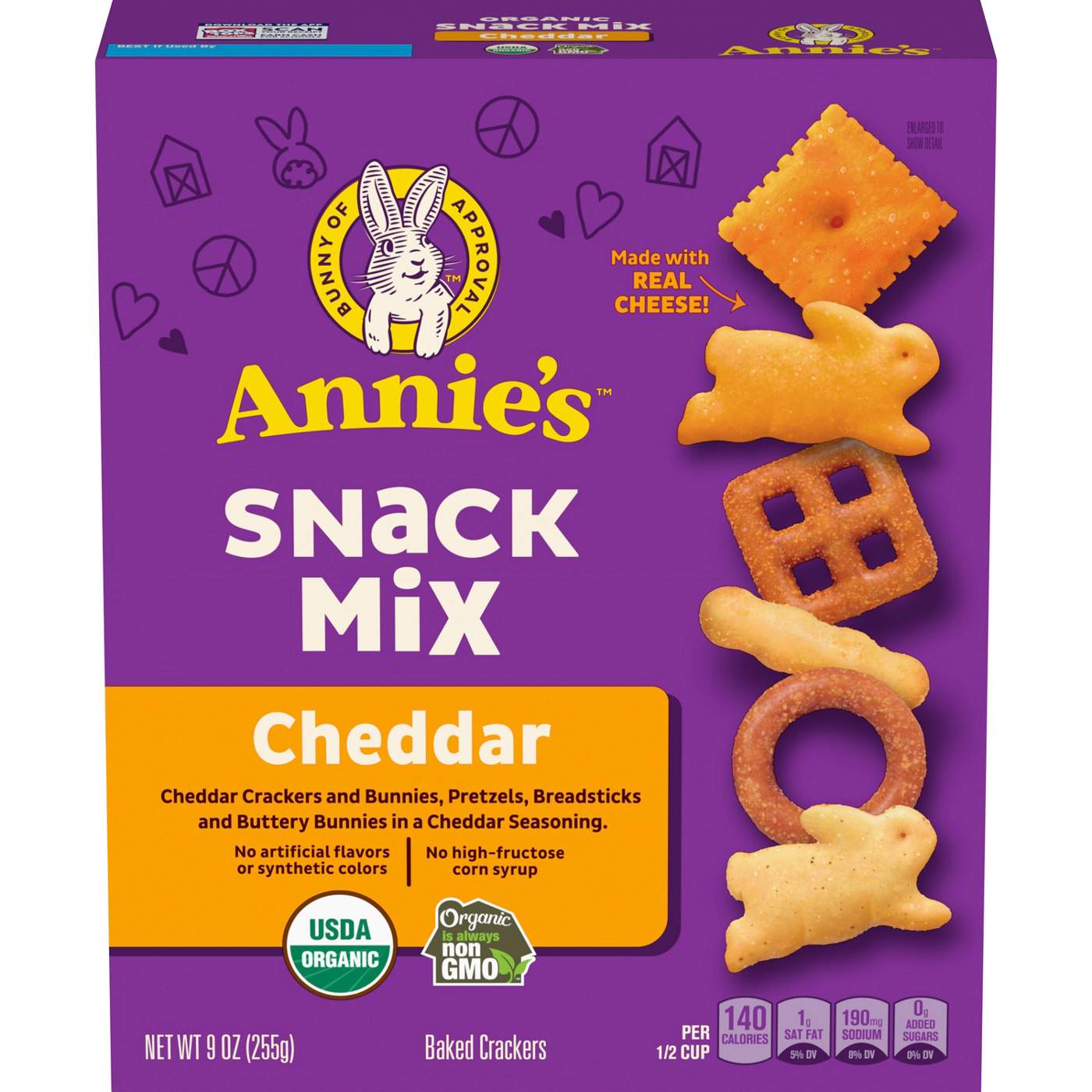 Annie's Cheddar Snack Mix; image 1 of 4
