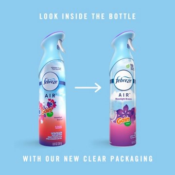 Febreze Odor Fighting Air Freshener Spray - Gain Moonlight Breeze
