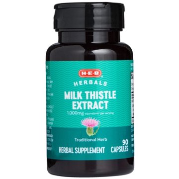 H-E-B Herbals Milk Thistle Extract 1,000 mg Softgels