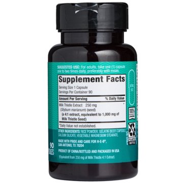H-E-B Herbals Milk Thistle Extract 1,000 mg Softgels
