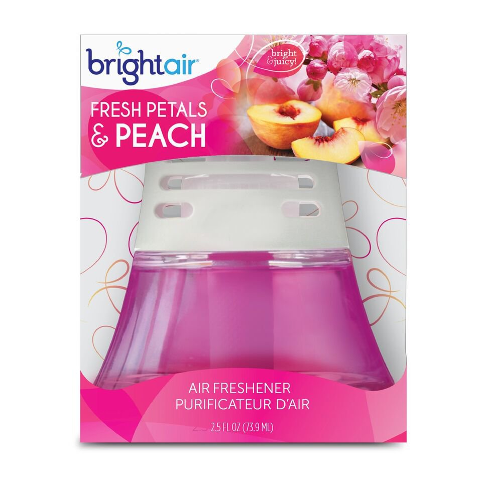 Bright Air Scented Oil Air Freshener, Fresh Petals & Peach Shop Air