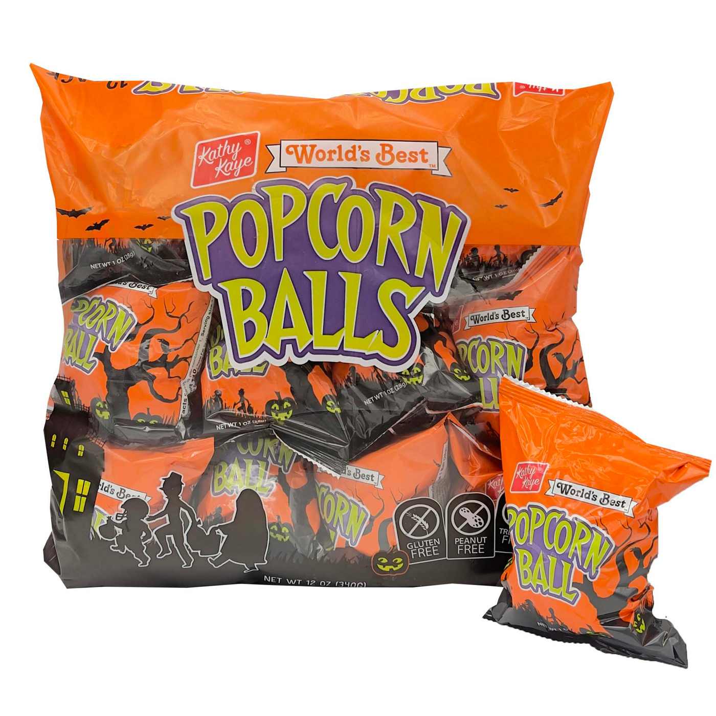 Kathy Kaye Halloween Popcorn Balls; image 1 of 2