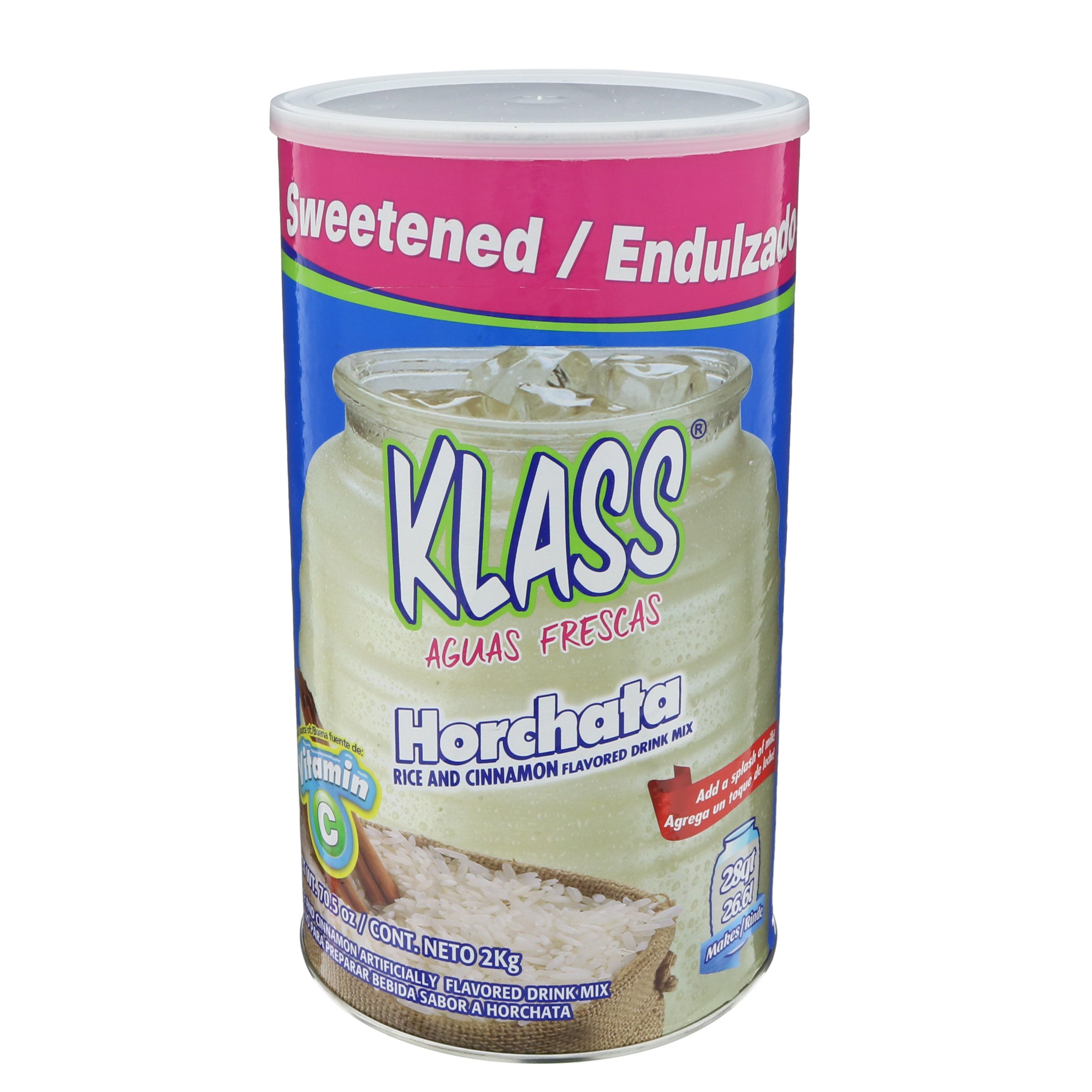 Klass Aquas Frescas Horchata Rice and Cinnamon Drink Mix - Shop