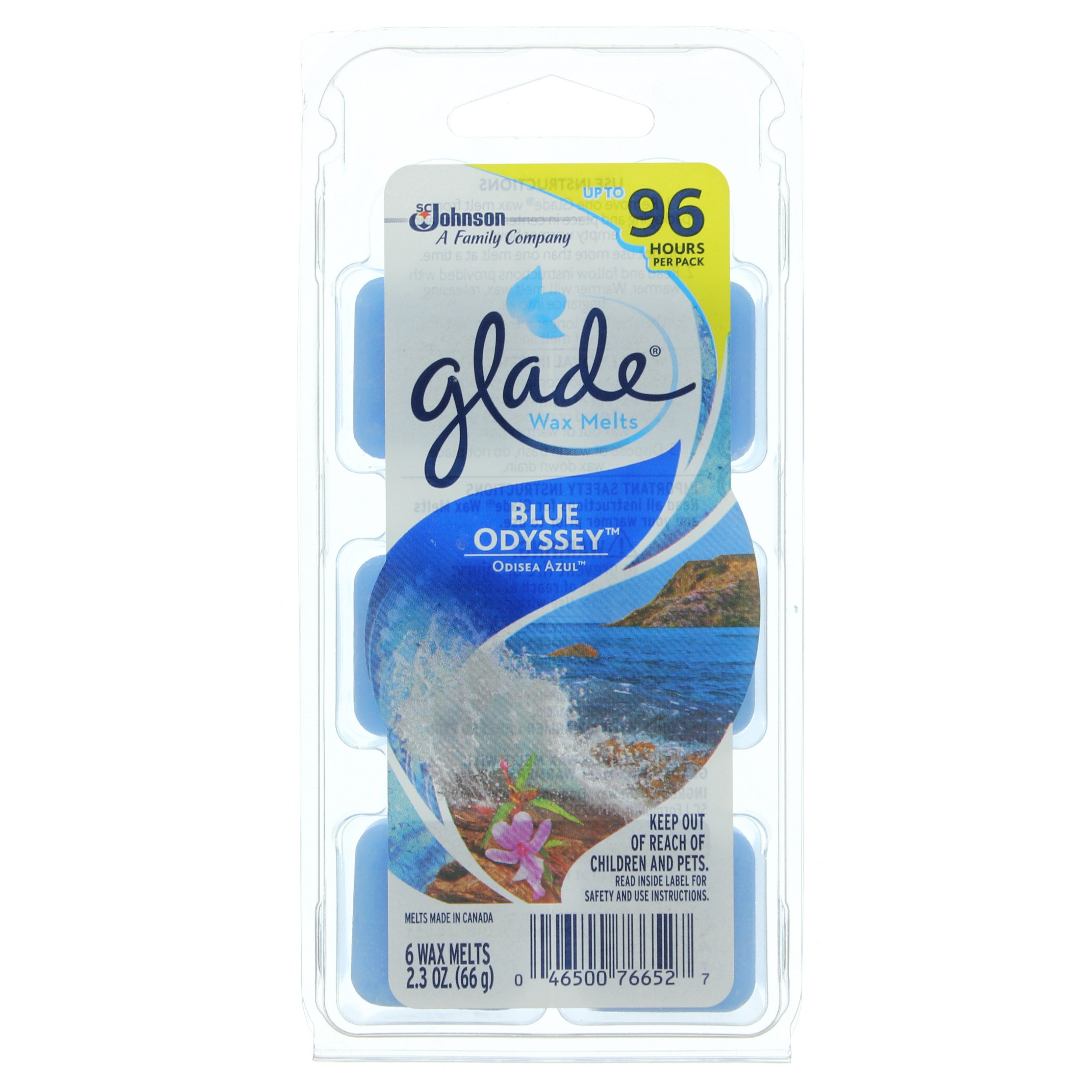 Glade Wax Melts Blue Odyssey Shop Air Fresheners & Candles at HEB