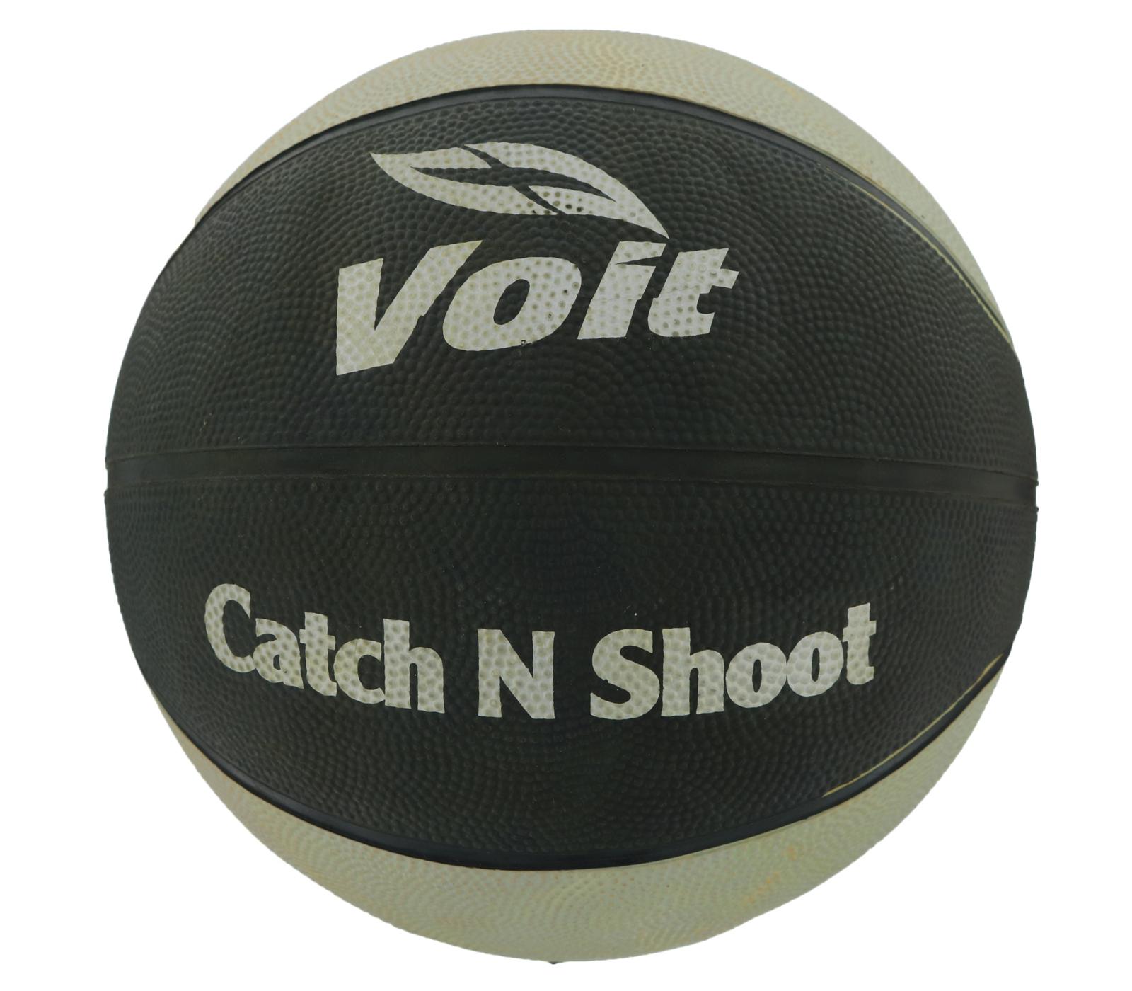 Voit Catch N Shoot Basketball, Silver & Black - Shop Balls at H-E-B