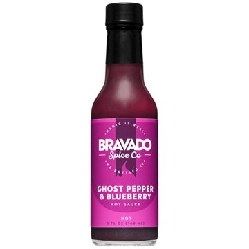 Bravado Spice Co. Ghost Pepper & Blueberry Hot Sauce, 5 oz