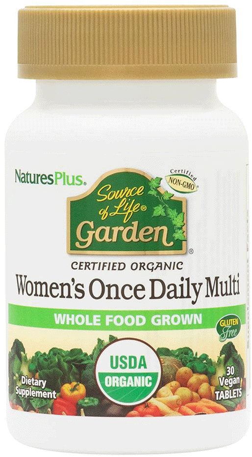 Nature's Plus Source of Life Garden Women's Daily Multivitamin Tablets