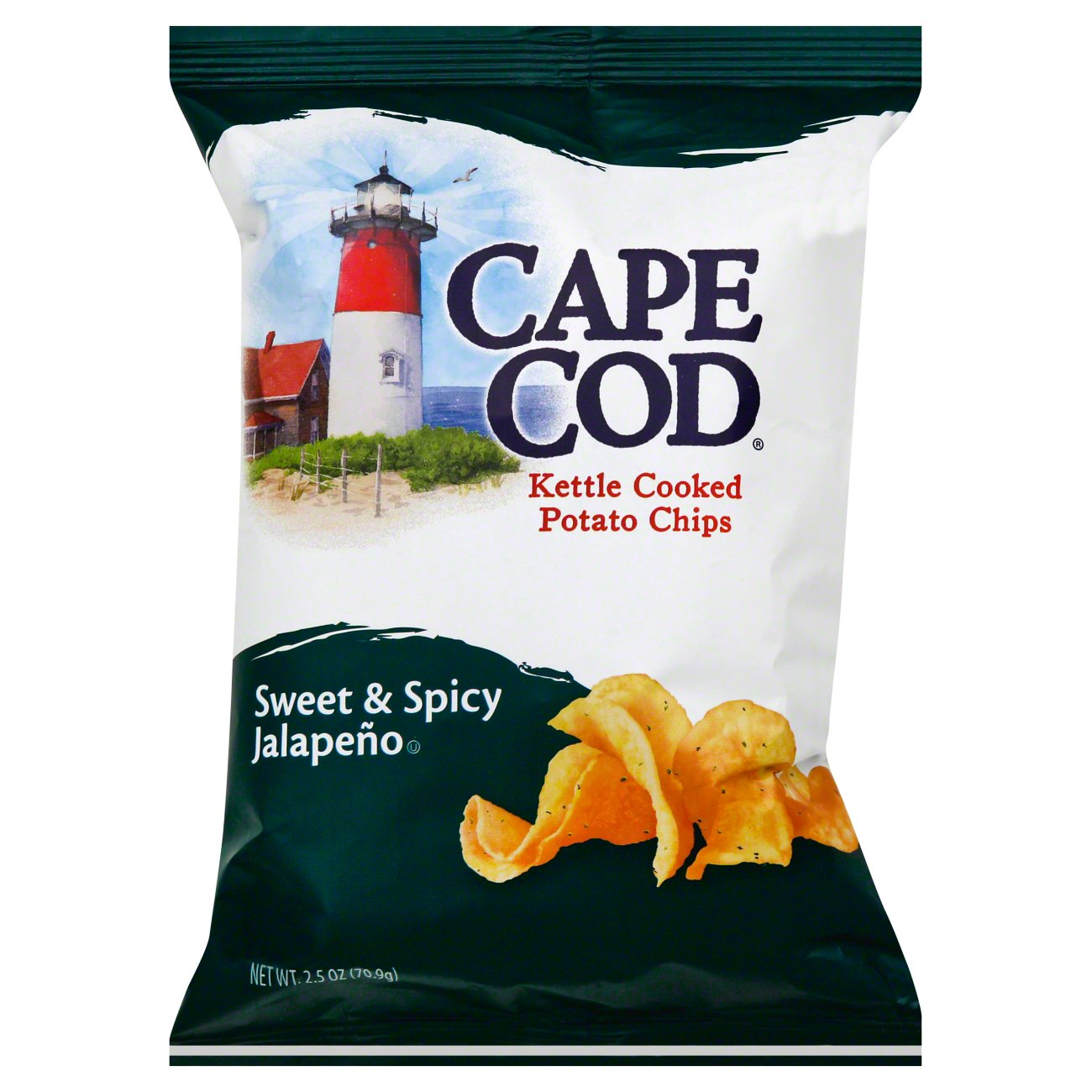 Cape Cod Kettle Cooked Sweet & Spicy Jalapeno Potato Chips - Shop Chips