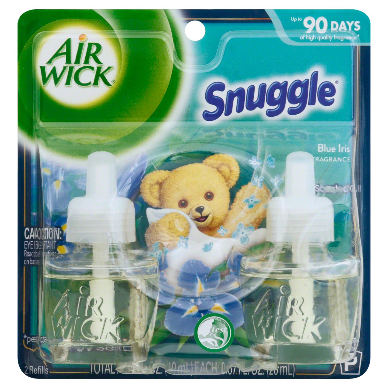 Air Wick Snuggle Blue Iris Scented Oil Twin Refill Shop Air